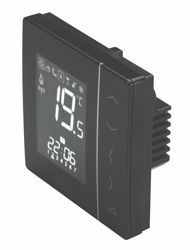 Speedfit Aura Wireless Thermostat 230V Black